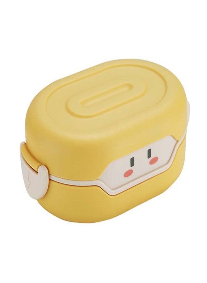 Mayatra's Cute Japanese Style Lunch Box for Kid's Snack Box Tiffin for School Travel Picnic (Multicolor, Plastic) - Image 2